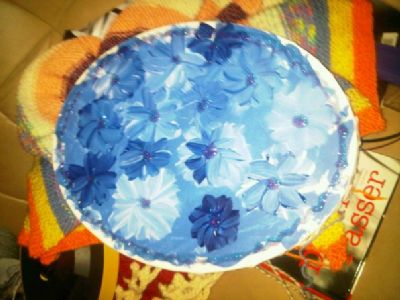 Blue flowers